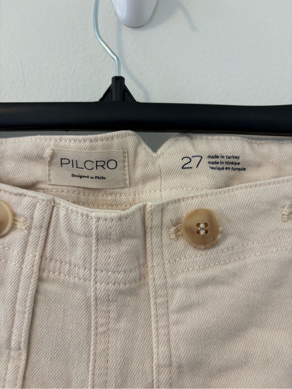 Pilcro‎ The Kit High-Rise Wide-Leg Utility Trouser Jeans Size 27 - Picture 4 of 5